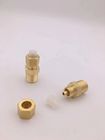 Quick Connect NPT Thread Brass Barb Hose Adapter Size 1/4 Inch