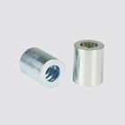 00210 - 24 MS SS steel hose crimp ferrules with smooth groove