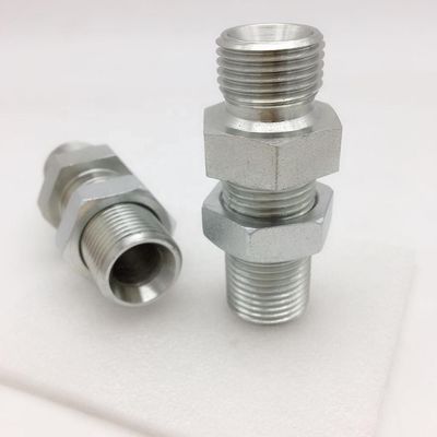 Bulkhead 60 Degree Seat  Straight Pipe Thread Fittings