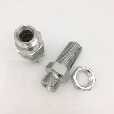 Bulkhead 60 Degree Seat  Straight Pipe Thread Fittings