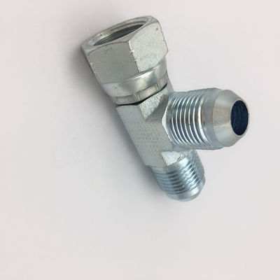 JIC Female 74 Degree Cone  Tee Hydraulic Adapter