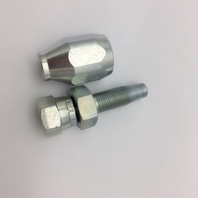 Cr3 Zinc Plated  Excavator 1/4 Inch Female Swivel Hose Fitting