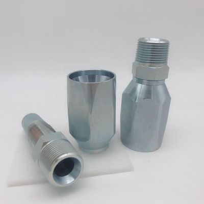 Water NPT Male 3/4" Reusable Hose Fittings