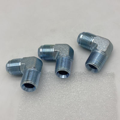 JIC Male To NPT Male 90 Degree Flared Hose Fittings