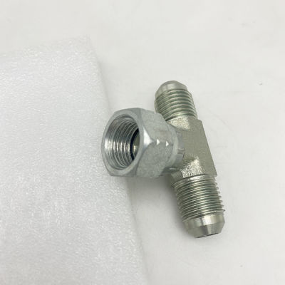 Male And Female Vacuum Jic CNC Hydraulic Hose Tee Fittings