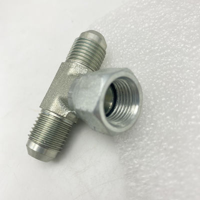 Male And Female Vacuum Jic CNC Hydraulic Hose Tee Fittings