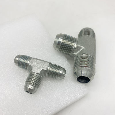 One To Two Jic Cs Hydraulic Hose Adapter Fittings