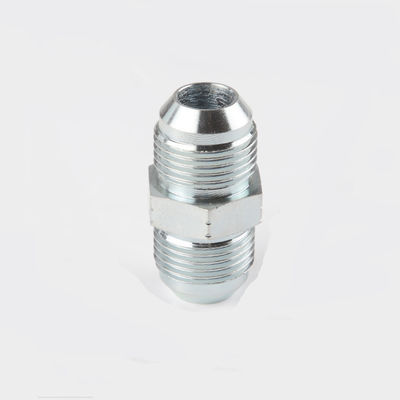 1J JIC Male 74 Cone Union Metric Hose Adapters For Excavator