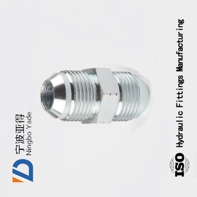 1J JIC Male 74 Cone Union Metric Hose Adapters For Excavator