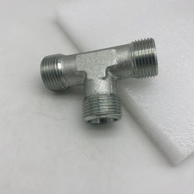 Cnc Machine Hydraulic Branch Tee Npt Female Connector Pipe Fitting