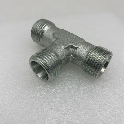 Cnc Machine Hydraulic Branch Tee Npt Female Connector Pipe Fitting