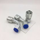 20491T-14-04 90 Degree Elbow Metric Hydraulic Hose Fittings With O Ring