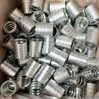 00402-06 Carbon Steel EN 856-4SP Hydraulic Hose Ferrule Fittings