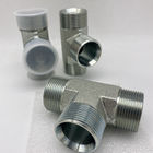 Male 60 Degree Elbow Seat Tee Bsp Hydraulic Hose Fittings