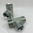 Male 60 Degree Elbow Seat Tee Bsp Hydraulic Hose Fittings