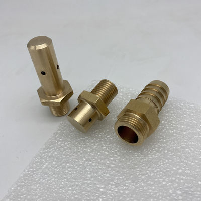 Npt Thread 1/4 Brass Quick Connect Hose Barb Adapter Fitting