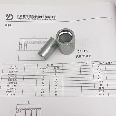 Carbon Steel 1/4" Hydraulic Hose End Fittings