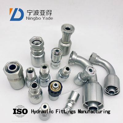 High Pressure Metric Hydraulic Hose CNC Zinc Plated