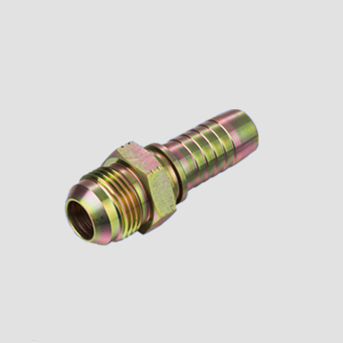 Brass Barb Oil Gas 10711-10-03 Hydraulic Pipe Fitting