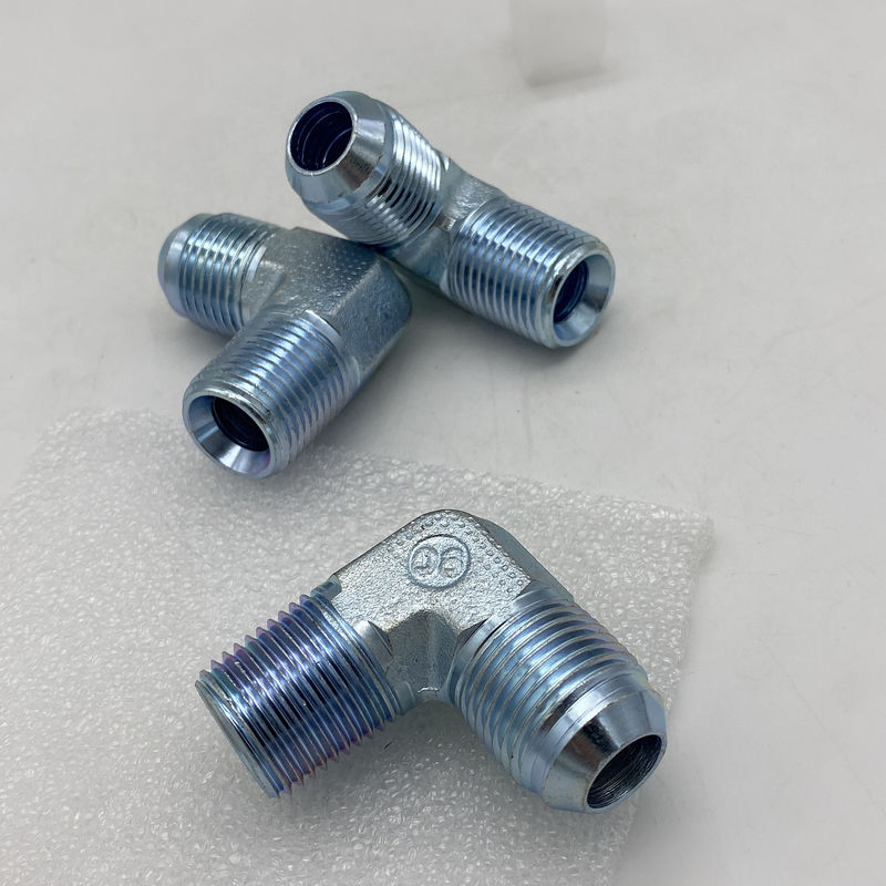 JIC Male To NPT Male 90 Degree Flared Hose Fittings