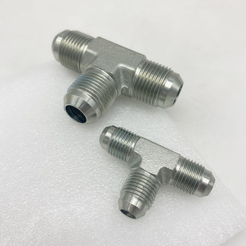 One To Two Jic Cs Hydraulic Hose Adapter Fittings