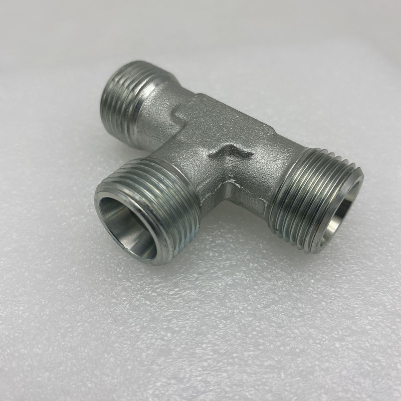 Cnc Machine Hydraulic Branch Tee Npt Female Connector Pipe Fitting